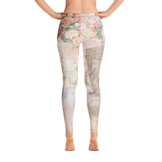 The Legging Bureau. Floral Notes One. Leggings
