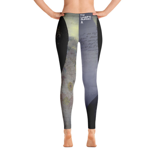The Legging Bureau. Floral Notes Two. Leggings