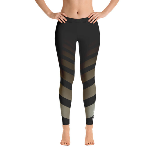 The Legging Bureau. Dark Lines. Leggings