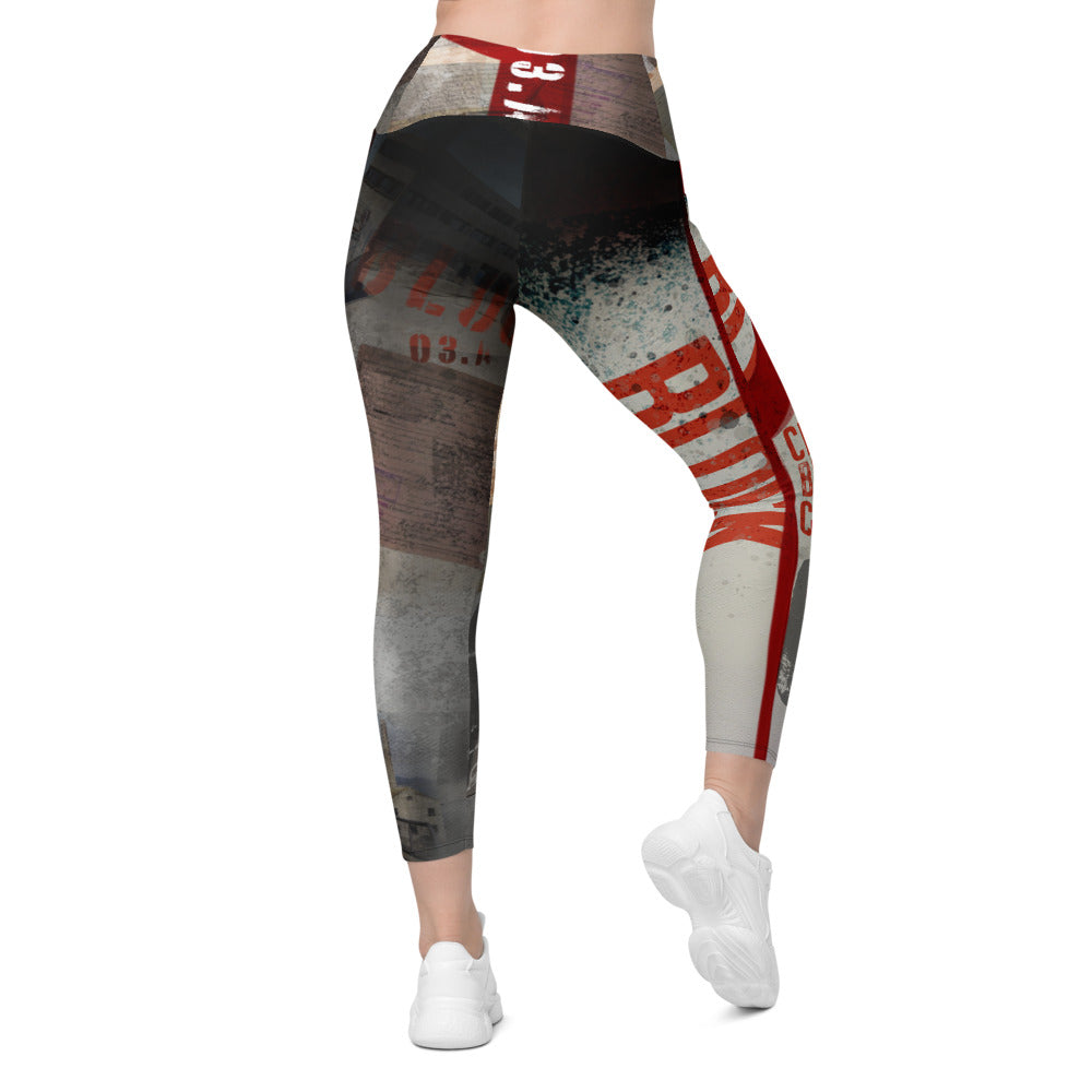 The Legging Bureau. Cell Block C. Leggings with pockets