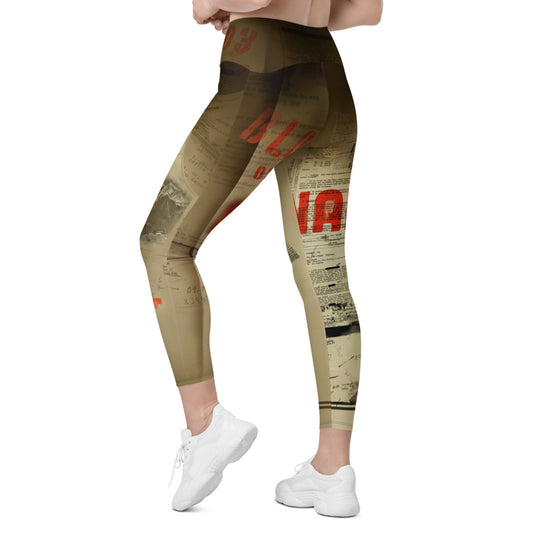 The Legging Bureau. Espionage 03 Leggings with Pockets