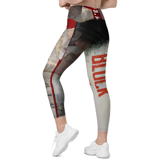 The Legging Bureau. Cell Block C. Leggings with pockets