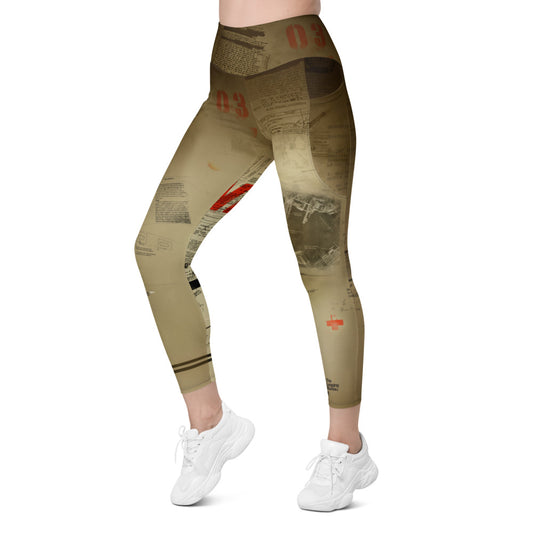 The Legging Bureau. Espionage 03 Leggings with Pockets