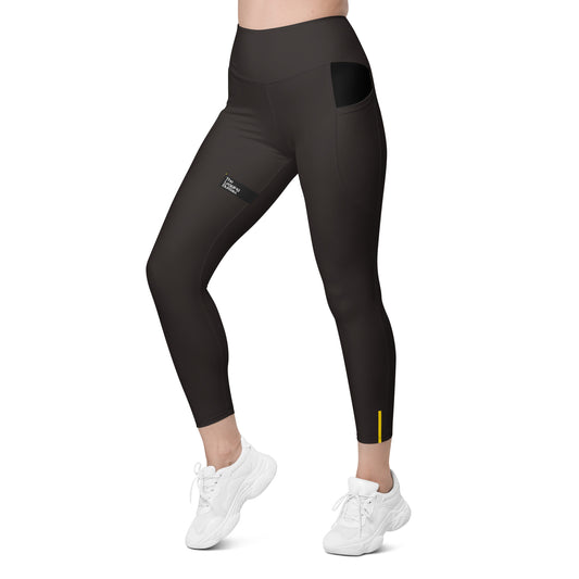 TLB Smart-Lines Clean Gray - Leggings with pockets