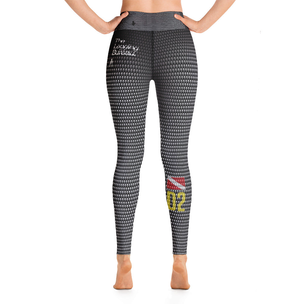 The Legging Bureau. Diver Down. Yoga Leggings