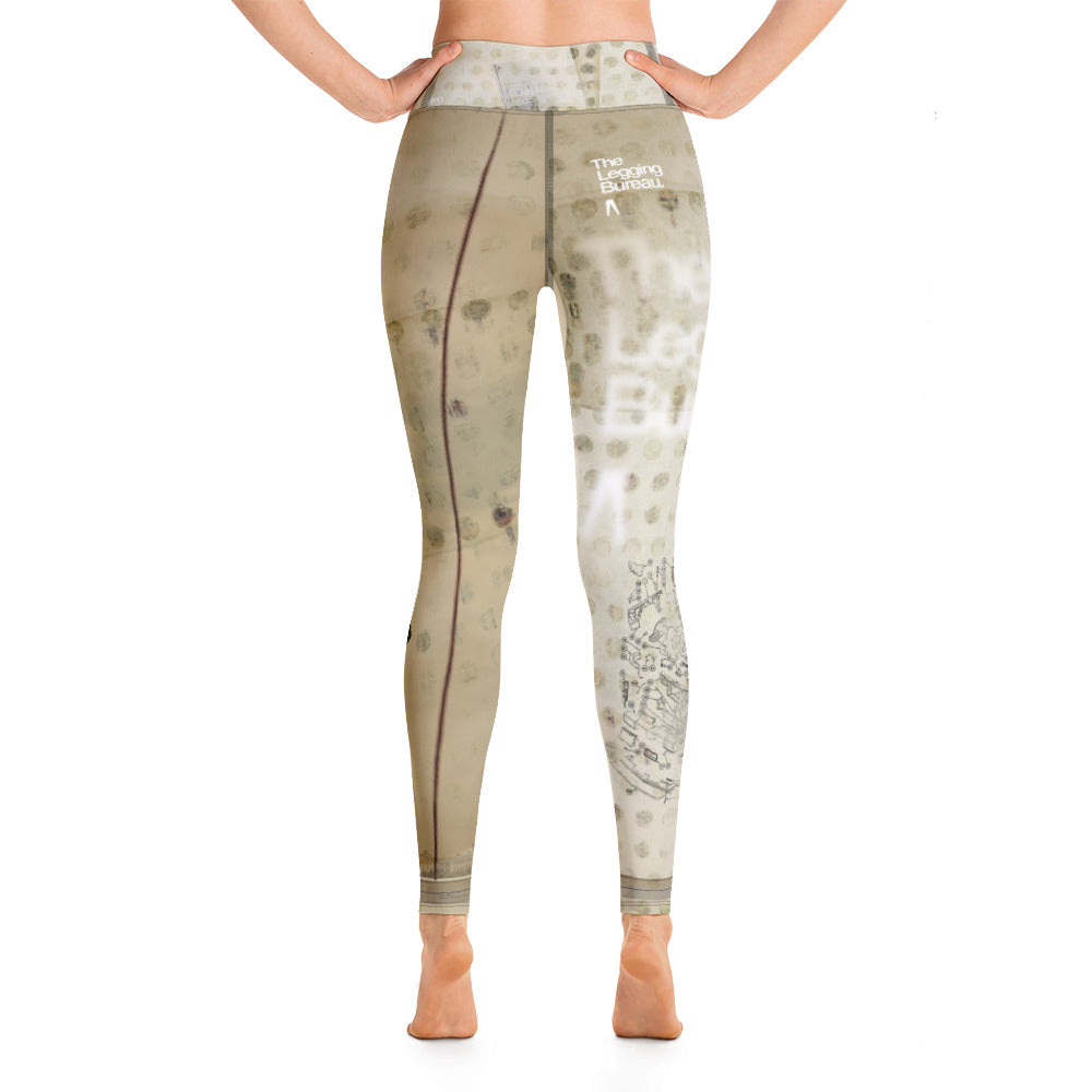 The Legging Bureau. Clandestine 01. Yoga Leggings