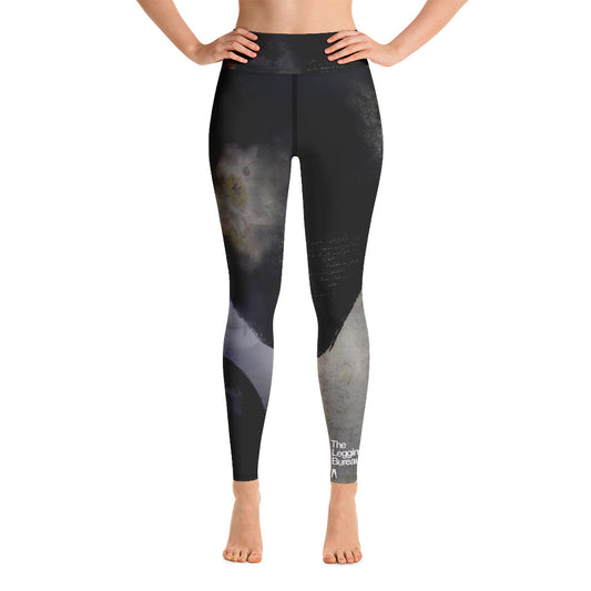 The Legging Bureau. Floral Notes Two. Yoga Leggings