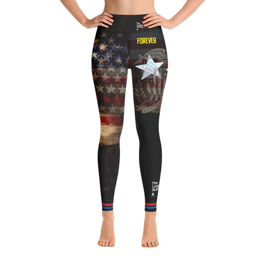 The Legging Bureau. Americana 01. Yoga Leggings