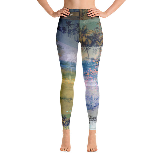 The Legging Bureau. Palms One. Yoga Leggings