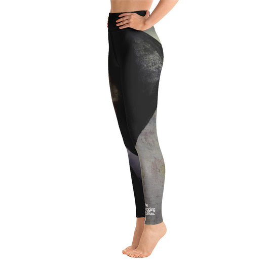 The Legging Bureau. Floral Notes Two. Yoga Leggings