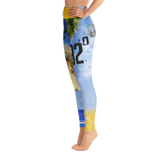 The Legging Bureau. Palms Three. Yoga Leggings