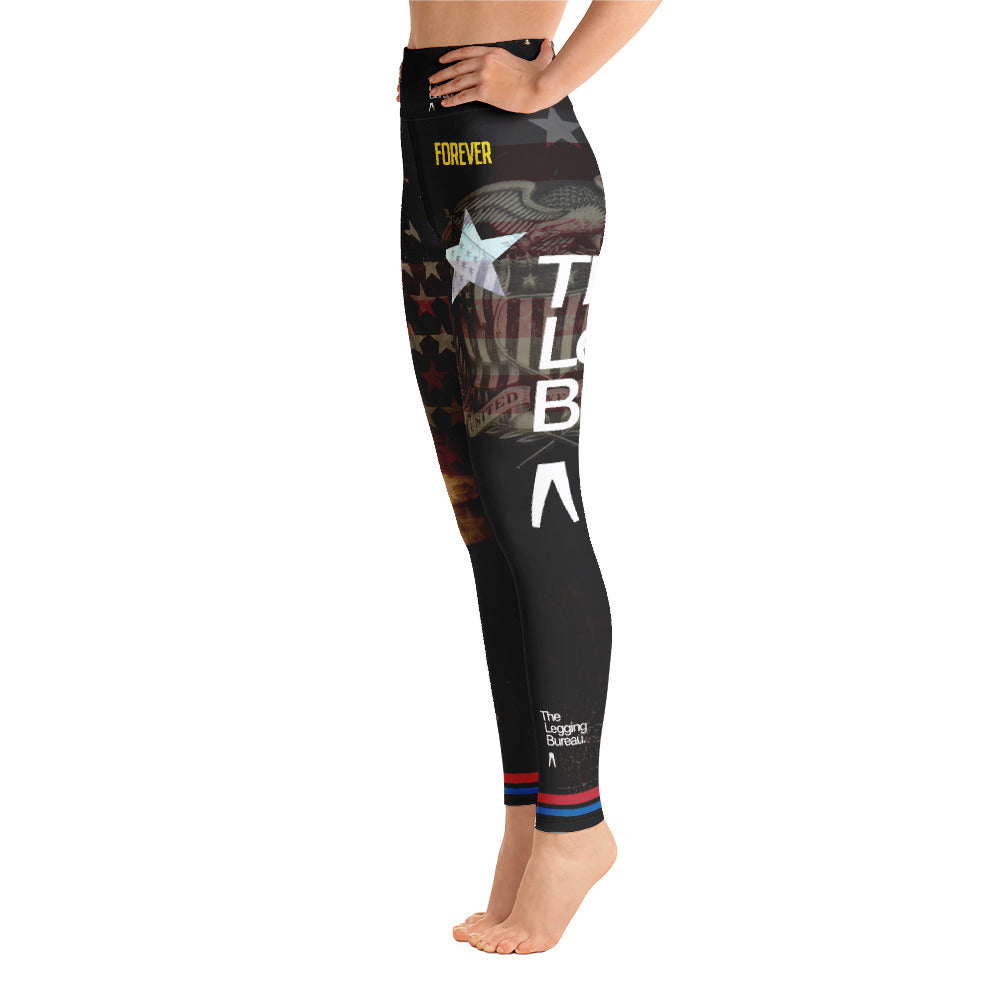 The Legging Bureau. Americana 01. Yoga Leggings